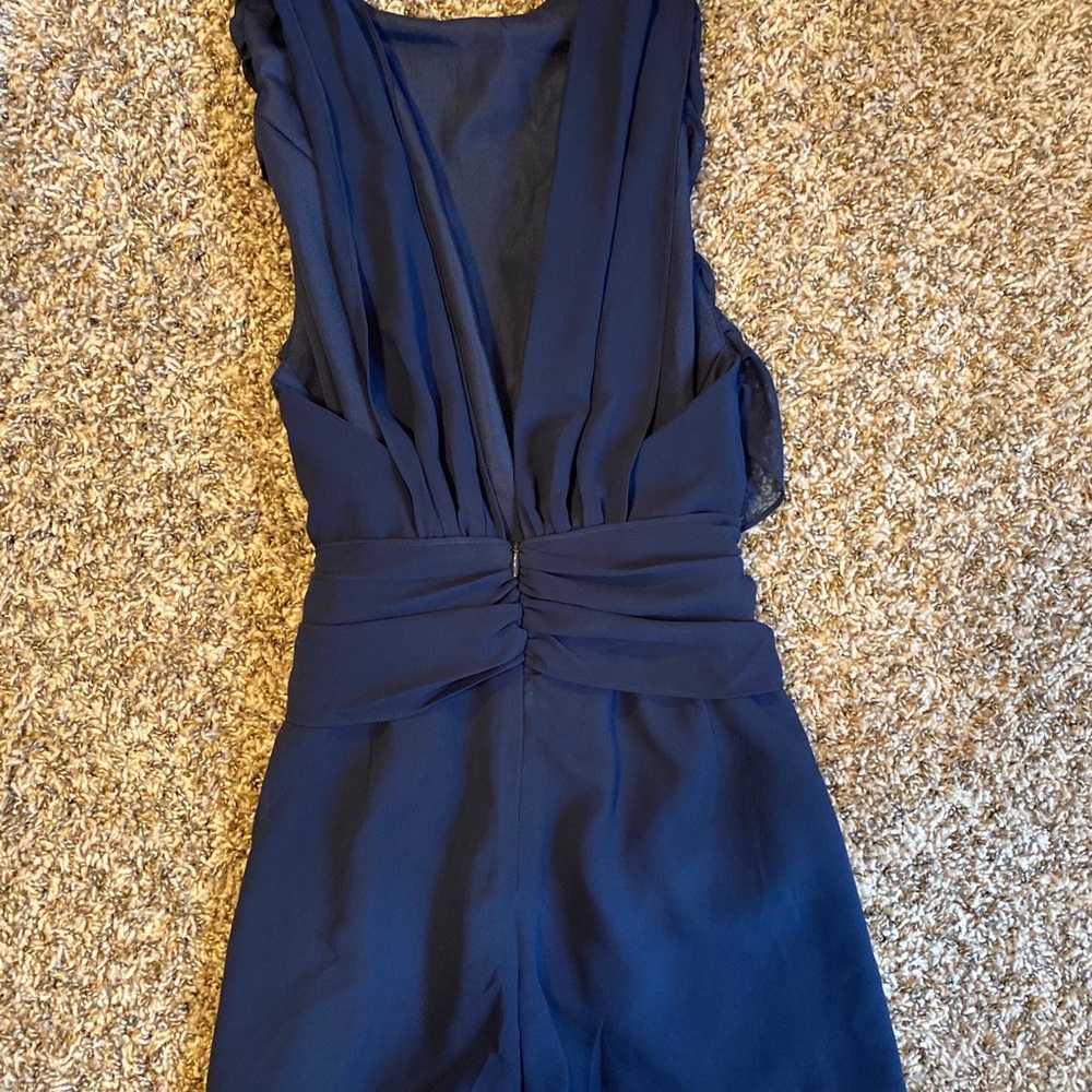 TOBI Navy Ribbon ROMPER - Picture 4 of 4